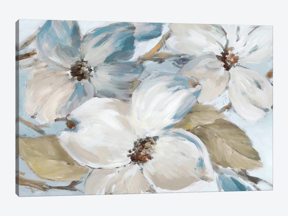 Neutral Silently Bloom II by Lanie Loreth 1-piece Canvas Art Print