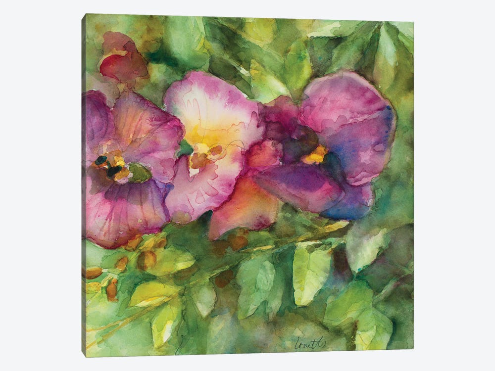 Orchid Garden by Lanie Loreth 1-piece Canvas Artwork