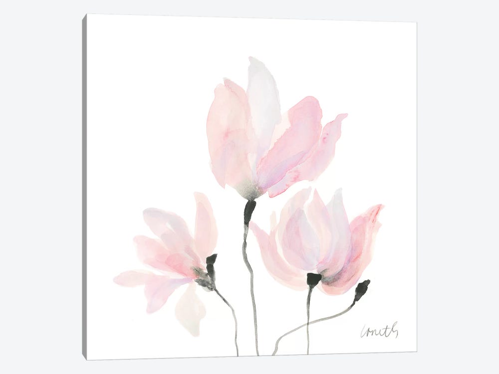 Pastel Floral Sway I by Lanie Loreth 1-piece Canvas Art