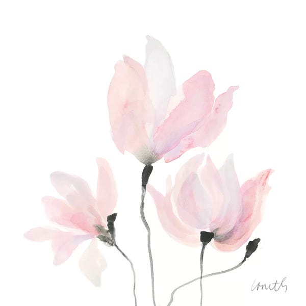 Lanie Loreth: Pastel Floral Sway I by Lanie Loreth