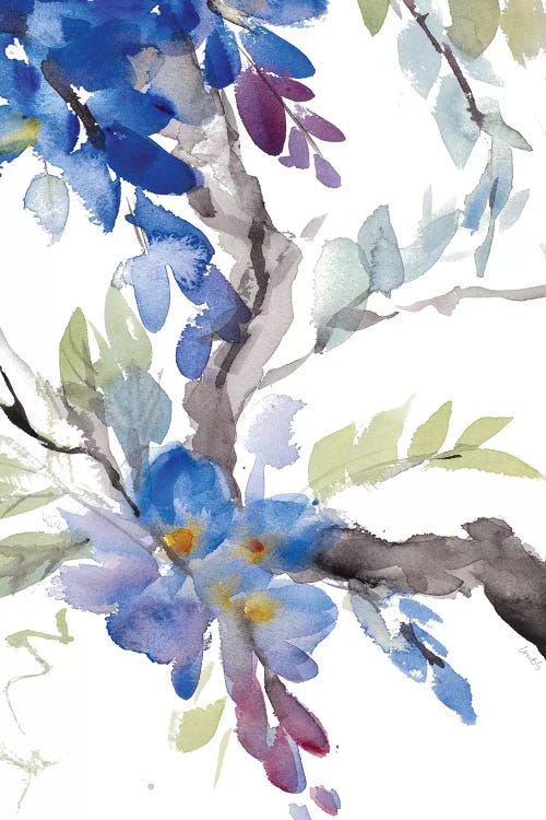 Peaceful Wisteria by Lanie Loreth wall art