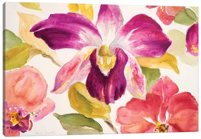 Radiant Orchid I Canvas Art Print - Orchid Art
