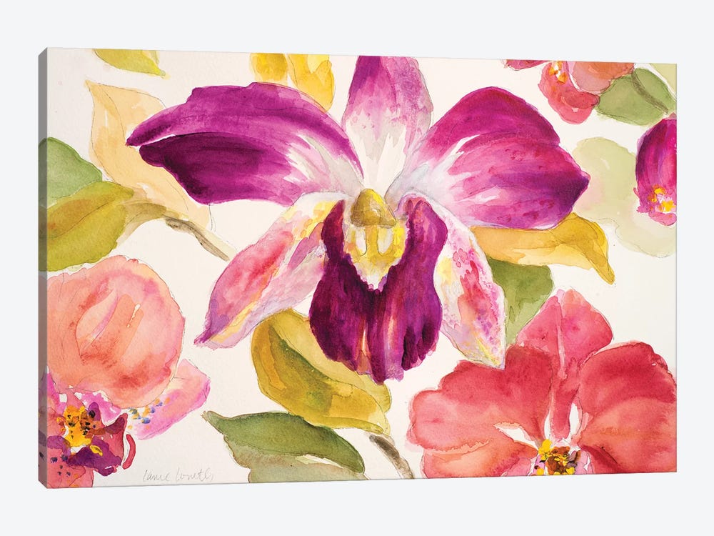 Radiant Orchid I by Lanie Loreth 1-piece Canvas Art Print