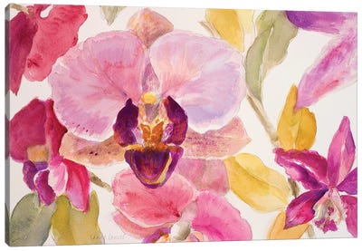 Radiant Orchid II Canvas Art Print - Orchid Art