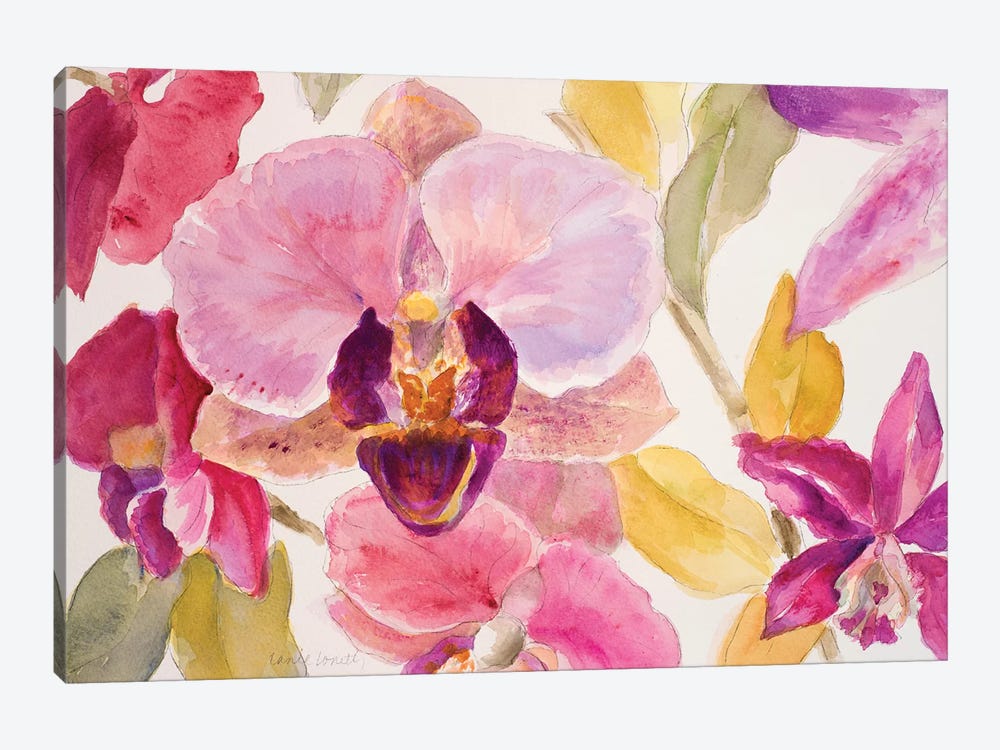 Radiant Orchid II by Lanie Loreth 1-piece Canvas Artwork