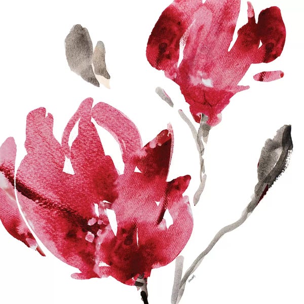 Lanie Loreth: Red Magnolias by Lanie Loreth