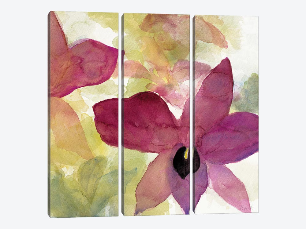 Beautiful and Peace Orchid II by Lanie Loreth 3-piece Art Print