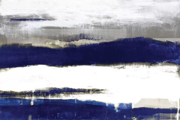 Linear Abstract: Royal Stratascape by Lanie Loreth