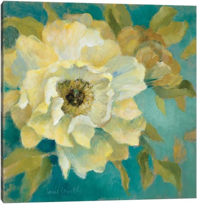 Sen?orita Peony and Bloom Canvas Art Print - Lanie Loreth