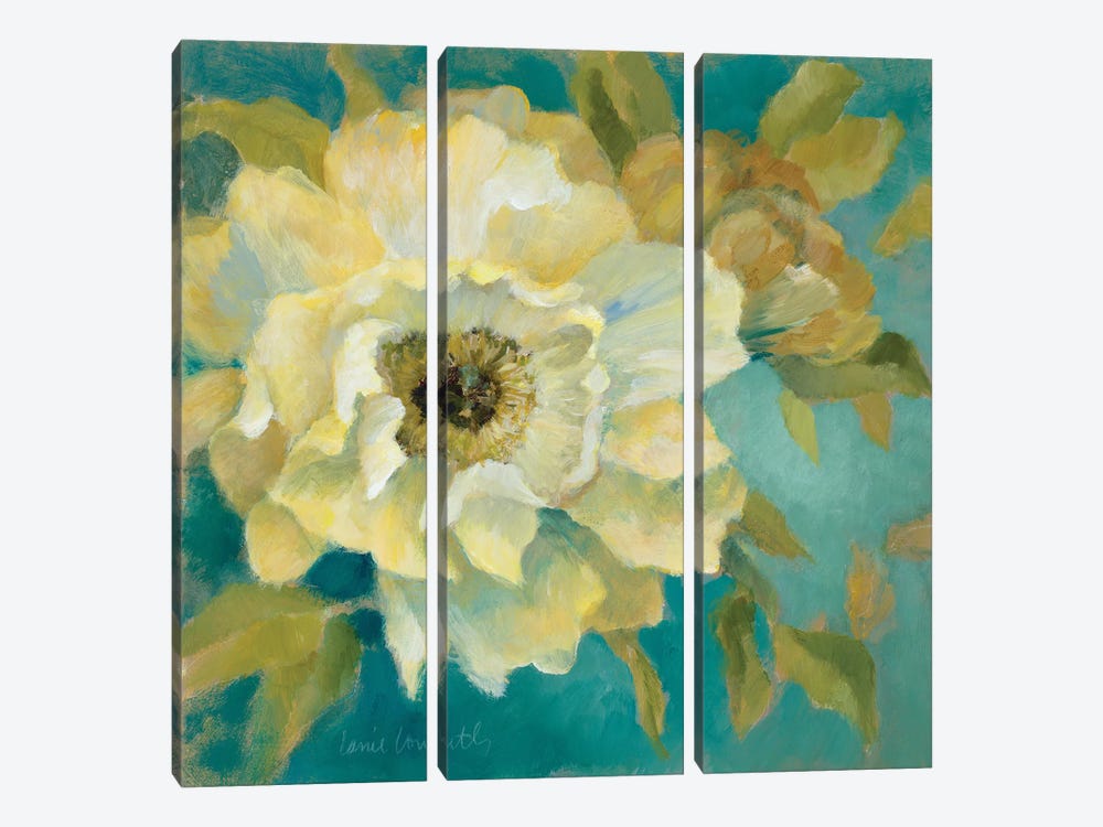 Sen?orita Peony and Bloom by Lanie Loreth 3-piece Canvas Art Print