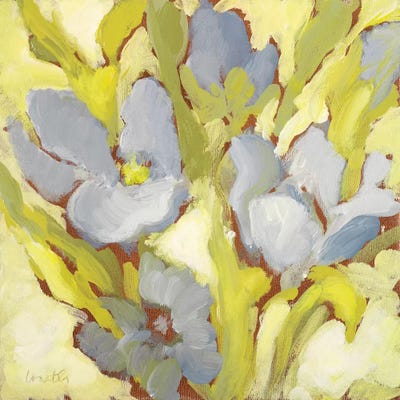 Begonia Bleu II by Lanie Loreth canvas print