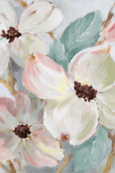 Silently Bloom Teal II by Lanie Loreth framed wall art