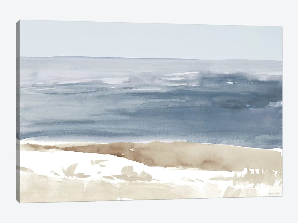 Soft Coastlines II by Lanie Loreth 1-piece Canvas Artwork