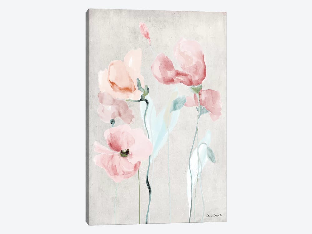 Soft Pink Poppies II by Lanie Loreth 1-piece Canvas Art Print