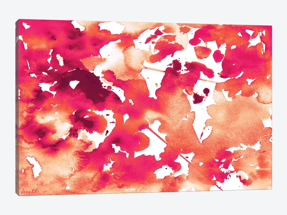 Splash of Pinks In Fall I by Lanie Loreth 1-piece Art Print