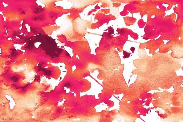 Lanie Loreth: Splash of Pinks In Fall I by Lanie Loreth