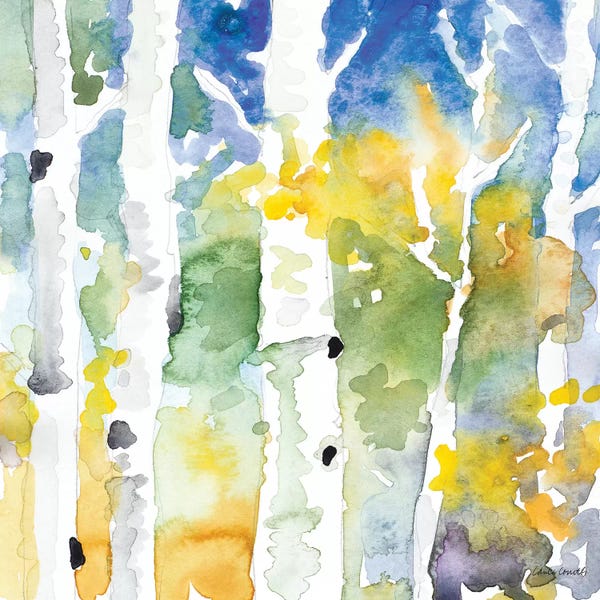 Birch Trees: Tall Upon the Hill III by Lanie Loreth