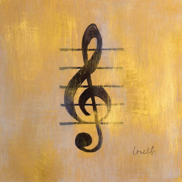 Treble Clef by Lanie Loreth wall art