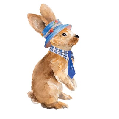 Trendy Meadow Buddy I (Tie) by Lanie Loreth multi panel art