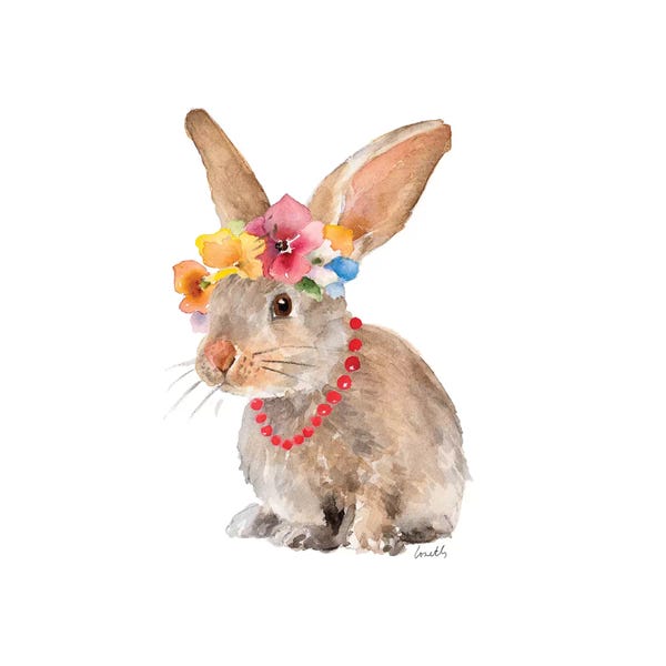 Rabbits: Trendy Meadow Buddy II (Pearls) by Lanie Loreth
