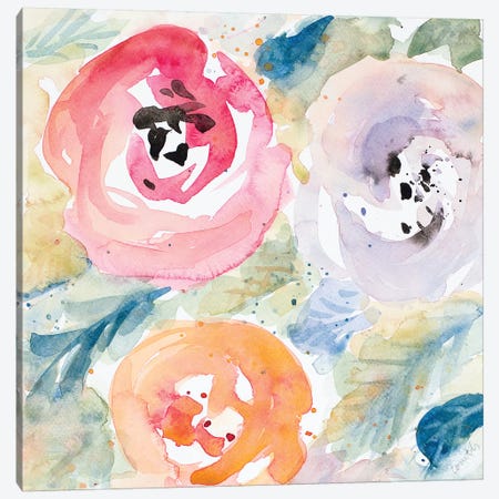 Blooms Abound II Canvas Print #LNL22} by Lanie Loreth Canvas Art Print