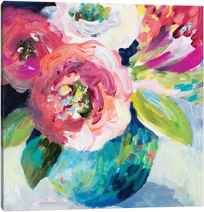 A Pop Of Spring Canvas Art Print - Lanie Loreth