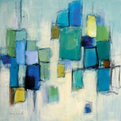 Bayside I by Lanie Loreth framed canvas print