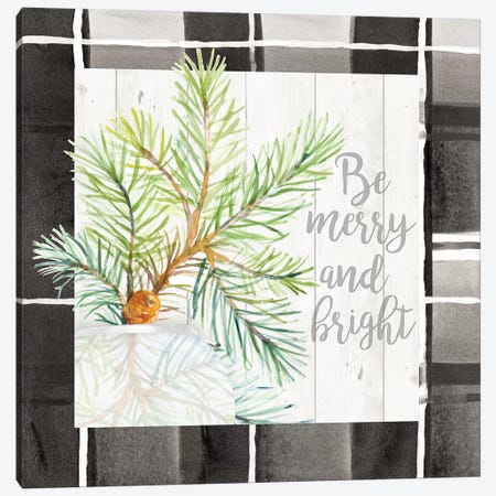 Be Merry And Bright Canvas Print #LNL278} by Lanie Loreth Canvas Art