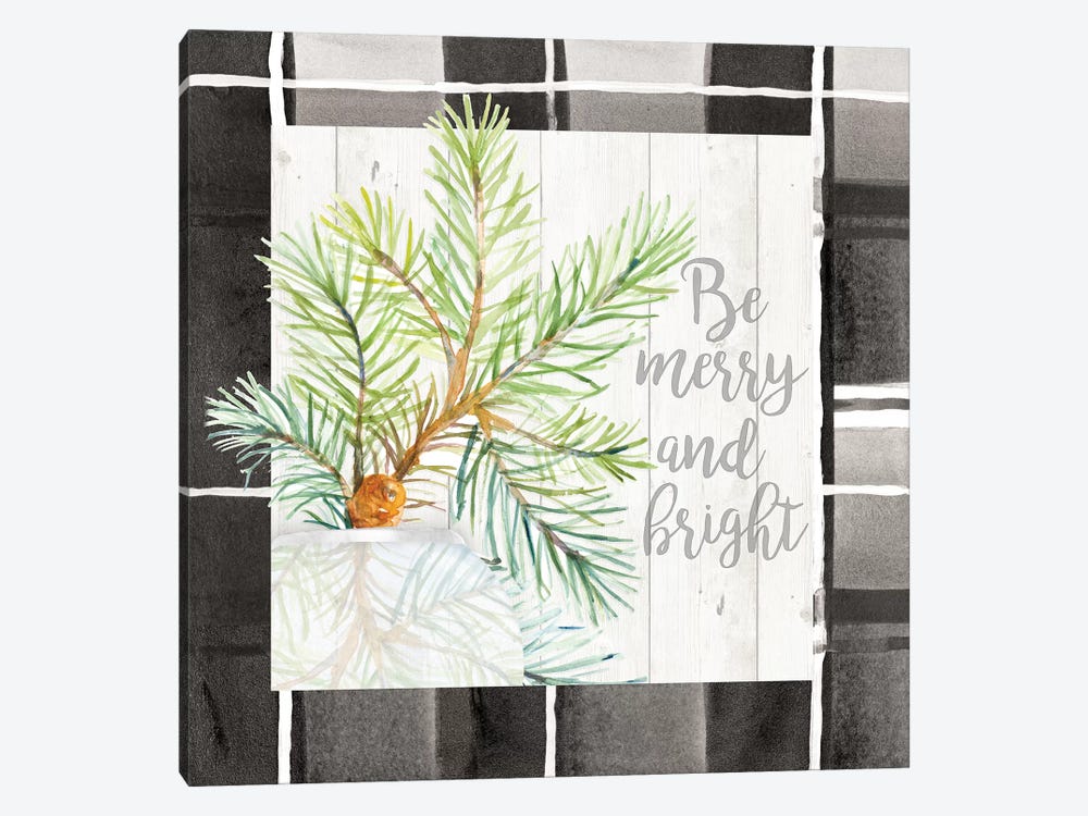 Be Merry And Bright by Lanie Loreth 1-piece Canvas Art