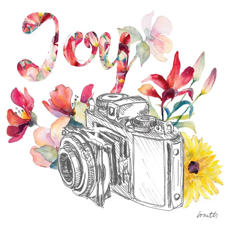 Blooming Camera by Lanie Loreth wall art