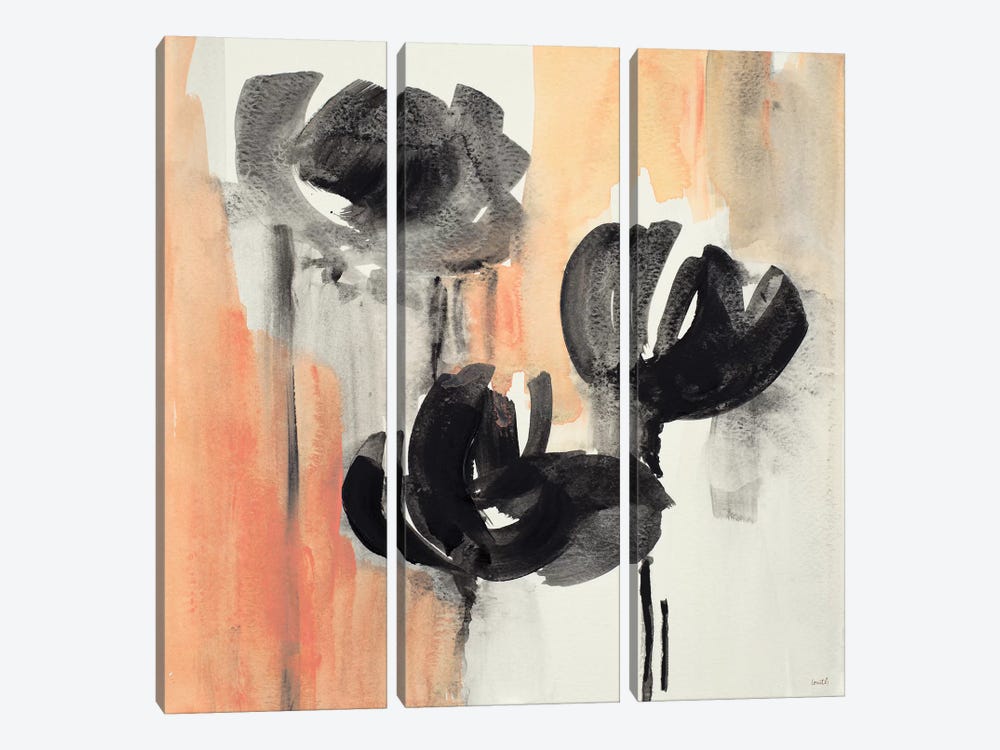 Blushing Tulips I by Lanie Loreth 3-piece Canvas Artwork