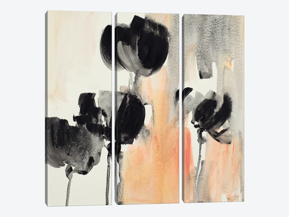 Blushing Tulips II by Lanie Loreth 3-piece Canvas Art Print