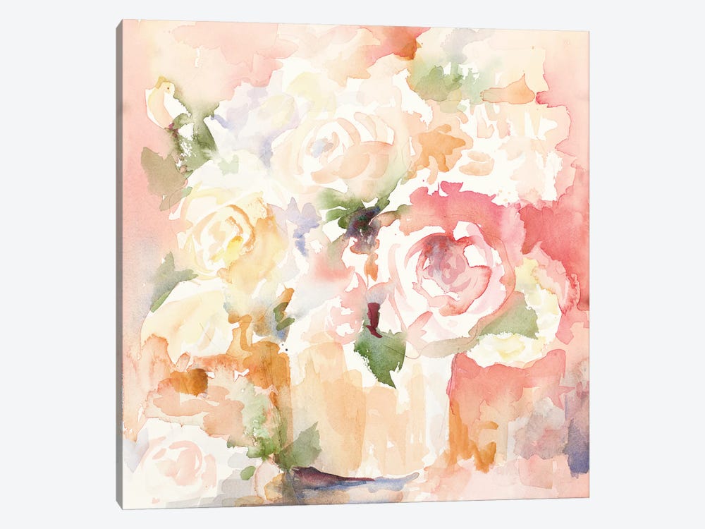 Cascading Blooms I by Lanie Loreth 1-piece Canvas Art Print