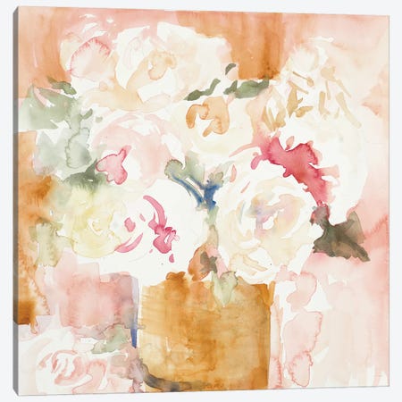 Cascading Blooms II Canvas Print #LNL294} by Lanie Loreth Canvas Art Print