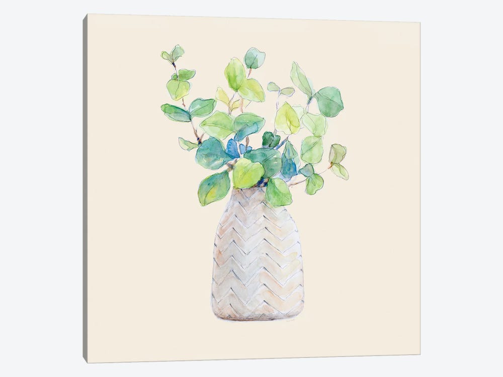 Decorative Potted Plant III by Lanie Loreth 1-piece Canvas Print