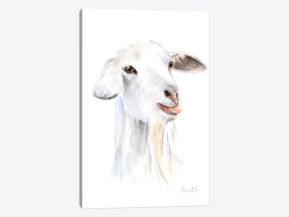 Goat I by Lanie Loreth 1-piece Canvas Artwork