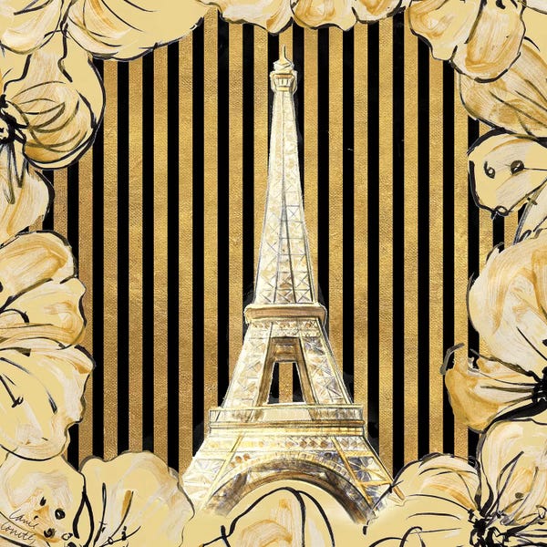 Lanie Loreth: Golden Paris I by Lanie Loreth