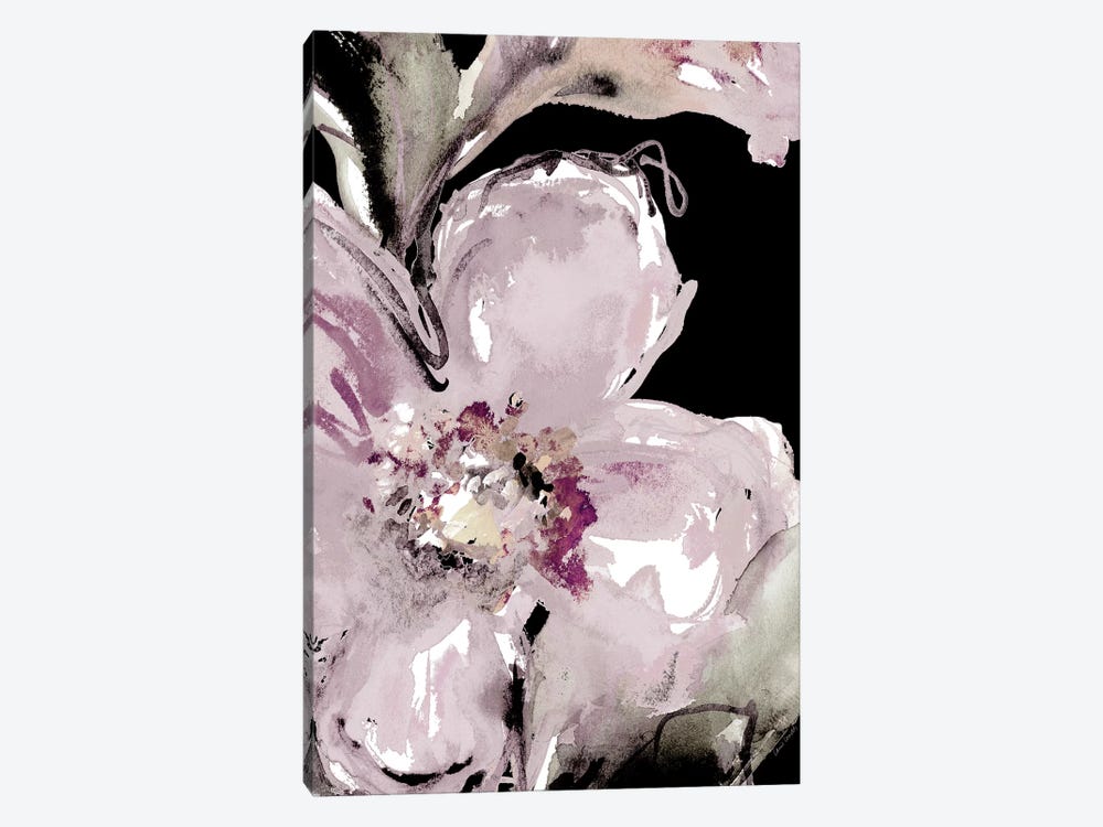 Happy Bloom On Black I by Lanie Loreth 1-piece Canvas Art Print