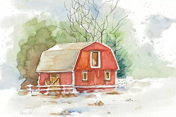 Farmhouse Festive: Holiday Town II by Lanie Loreth