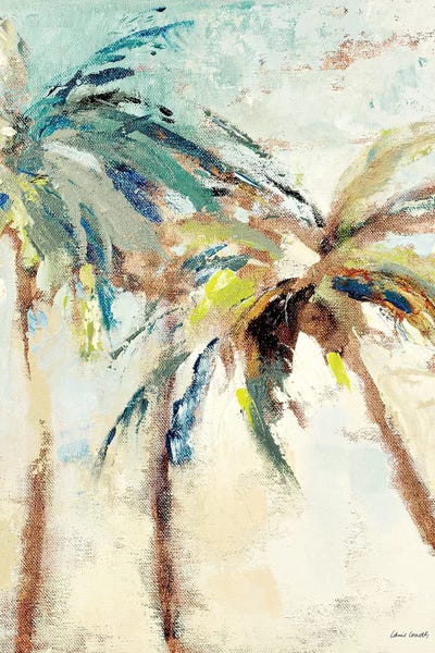 Large Art for Bathroom - Canvas Prints: Bright Island Morning I by Lanie Loreth