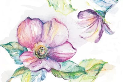 Light And Breezy Florals I by Lanie Loreth canvas print