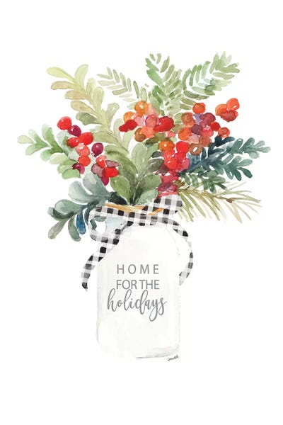 Farmhouse Festive: Mason Jar For Christmas by Lanie Loreth