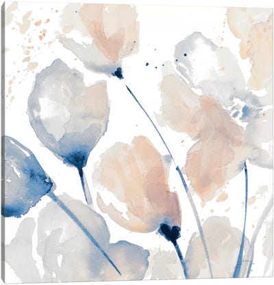 Neutral Flower II Canvas Art Print - Lanie Loreth