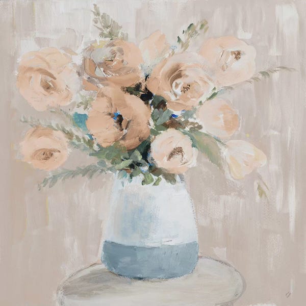 Peonies: Neutral Peonies by Lanie Loreth