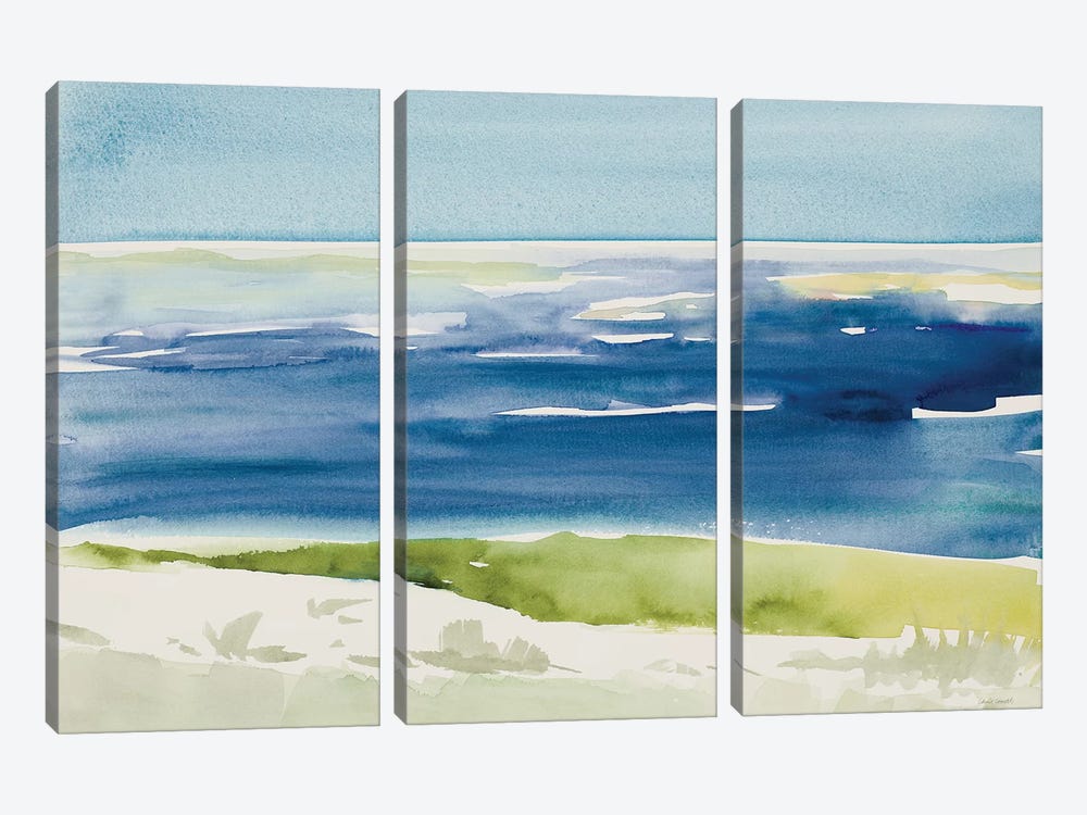 Cape Cod Seashore by Lanie Loreth 3-piece Canvas Print