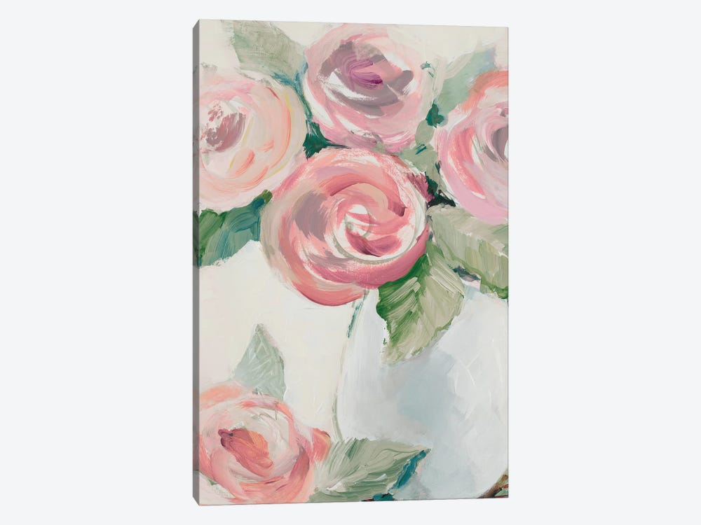 Pink Spring Blooms I by Lanie Loreth 1-piece Canvas Print