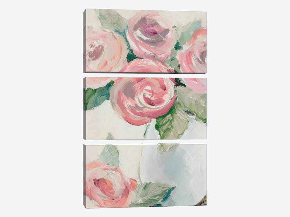 Pink Spring Blooms I by Lanie Loreth 3-piece Art Print