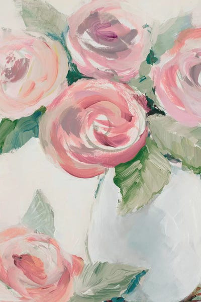 Peonies: Pink Spring Blooms I by Lanie Loreth