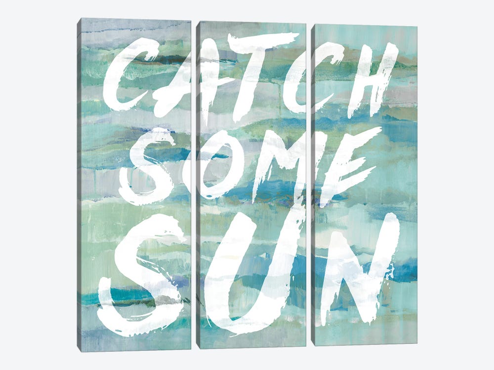 Catch Some Sun by Lanie Loreth 3-piece Canvas Artwork
