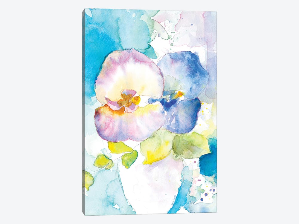 Abstract Vase of Flowers II by Lanie Loreth 1-piece Canvas Artwork